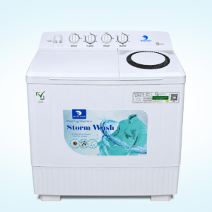 White Wash WWTT14 14 kg twin tub washing machine with 7.5 kg spin capacity