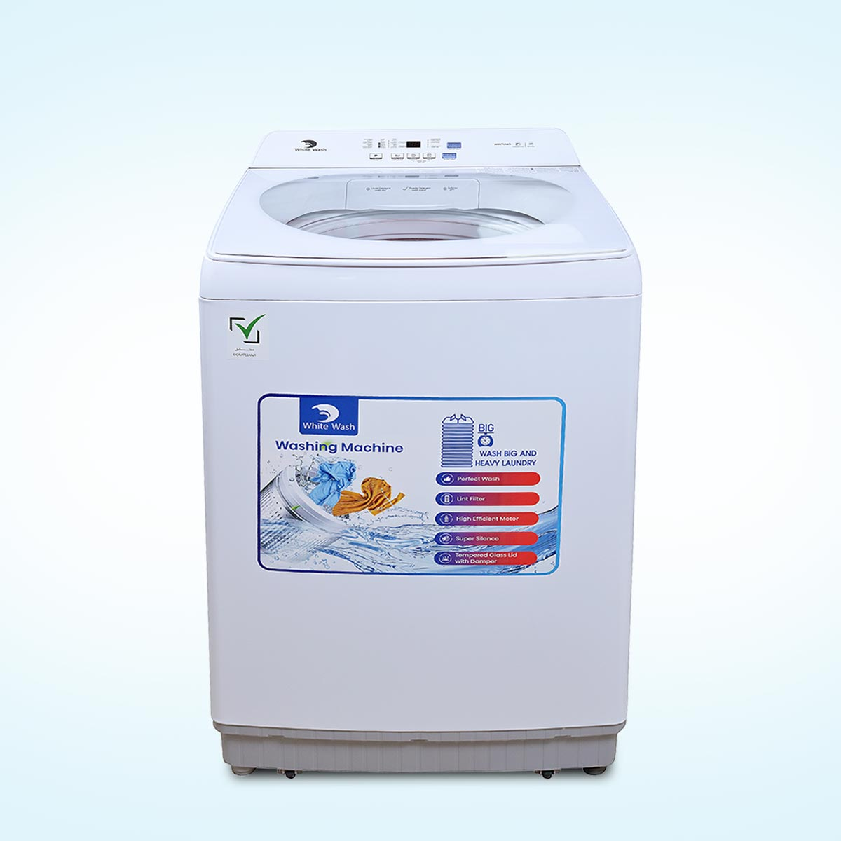 White Wash WWTL200 20 kg top load washing machine